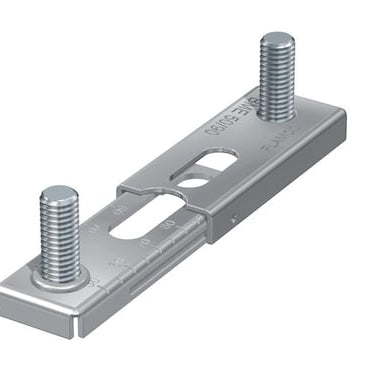 Rørholder BME dobbelt M8 8-50/90 mm - 1
