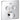 GROHE SmartControl termostat udv. del firkant 2SC krom - 1