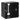 Underlag 1-modul IP55 sort - 1