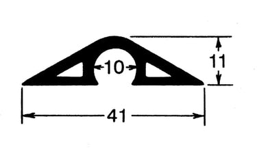 Gulvliste SL 11040 grå - 1