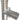 Metalbestos Omega T-stykke 85° med aftagelig studs Ø130 mm - 1