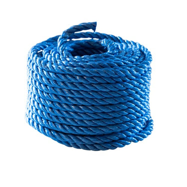 Mini-rulle blå pp reb 8 mm - 20 meter - 1