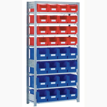 Kassereol SK grundsektion med 32 kasser  1850X958X324 - 1