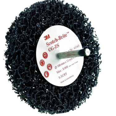 Scotch-Brite™ Roloc™ Grovsliber CG-ZS XCRS 100 mm x 13 mm x 6 mm Blå 10 stk/krt 57016 - 1