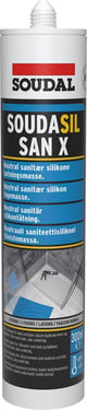 Soudasil San X sanitets silicone Lys grå 300 ml - 1