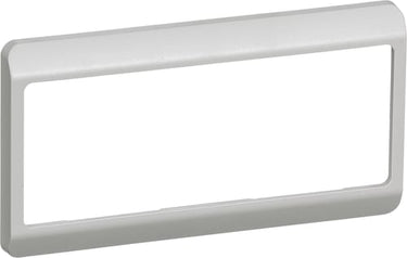 OPUS 66 ramme kombi 2 modul vandret lysegrå - 1