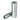 Top 1/4 firkant  20 L 10 MM - 1