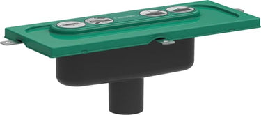 hansgrohe uBox Universal indbygningsdel til linjeafløb Ø50 mm lodret installation - 1
