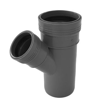 Wafix PP grenrør 45° Ø75 x Ø50 mm grå - 1