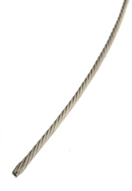 Syrefast Stålwire 2MM 7X19 rulle á 110 meter - 1