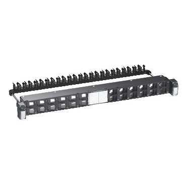 Actassi S1 patchpanel vinklet HD 1HE - 1