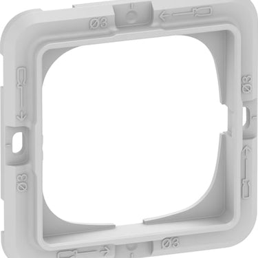 LK FUGA teknisk monteringsramme for SOFT BASE 63 CHOICE & PURE designrammer 1 modul - 1