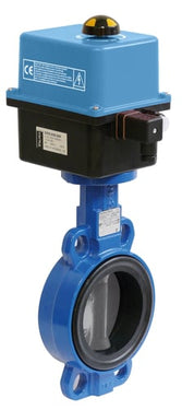 Sylax butterflyventil DN100 med el-aktuator 230V - 1