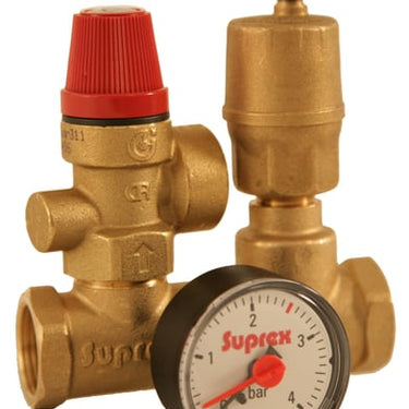 SUPREX samlesæt 3/4"-3/4" 2,5 bar - 1