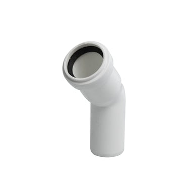 Ht-Pp (Amax Pro) Ø32 MM X 45° Hvid Bøjning - 1
