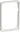 LK FUGA Baseline 50 ramme 1,5 modul hvid - 1