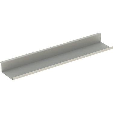 Geberit hylde 675 x 130 x 55 mm grå stål pulverlakeret mat - 1
