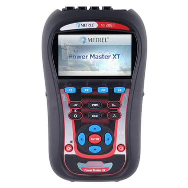 Metrel Mi2893 Power Master XT Advanced med 4 x A1502 fleksible strømtænger 3000AAC - 1