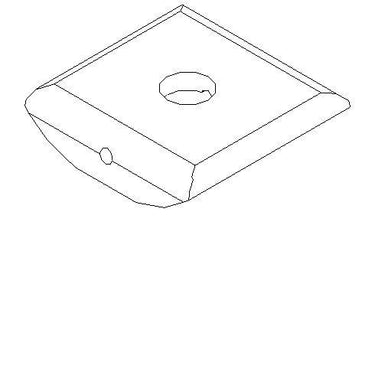 Tabula møtrikstykke for C400-1600 - 1
