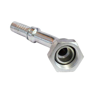 Indstik 45° 1/4" BSP omløber 1/4" slange - 1
