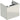 Geberit Acanto vaskeskab 595x535x475mm 1skuffe sand-grå spånplade lak - 1