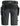 LiteWork stretch shorts 6108 m. aftagelige hylsterlommer koksgrå str. 56 - 4