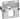LK FUGA Dataudtag for 1x Actassi RJ45 1 modul indsats - 1