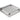 Geberit rist kvadrat design 80 x 80 mm - 1