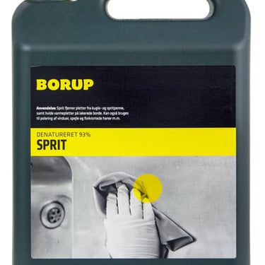 Husholdningssprit denatureret 93% 5 liter - 1
