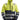 Snickers AllroundWork High-Vis fleecejakke 8035 gul/navy  kl 2 str 3XL - 1