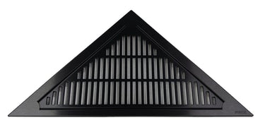 Purus Corner ramme/rist RIB hjørne sort - 1