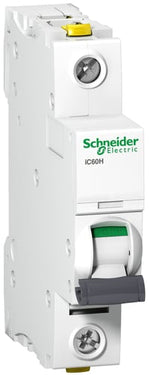 Acti9 Automatsikring iC60H 1P 6A C med dobbelt terminal 18 mm - 1
