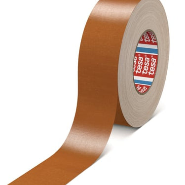 tesa 4651 - Premium farvet lærredstape 50 mm. X 50 m. brun - 1