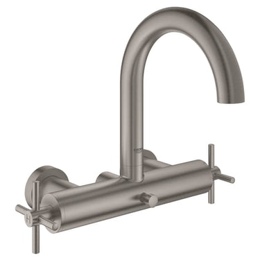 GROHE Atrio kar- og brusearmatur til væg udvendig SuperSteel - 1