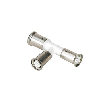 Henco pres tee PVDF reduceret - 2 afgreninger 26 x 20 x 20 mm - 1