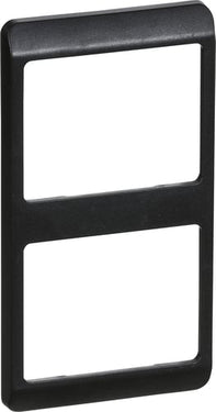OPUS 66 ramme kombi 2 modul lodret koksgrå - 1