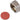 Slutmuffe messing  1/2" forkromet - 1