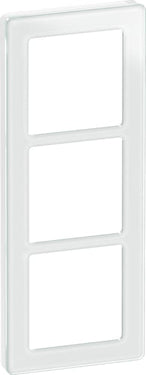 LK FUGA PURE designramme glas 3 modul hvid - 1