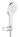 GROHE Rainshower SmartActive 130 vægholdersæt 3-sprays Moon White - 1