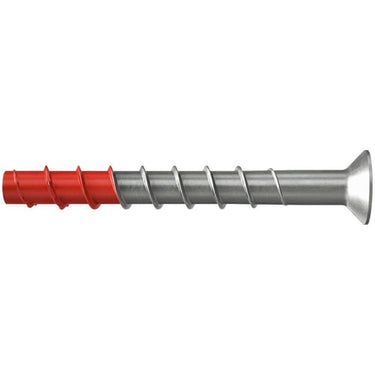 Betonskrue Ultracut FBS II 8x80 30/15 syrefast A4 undersænket hoved - 1