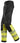 Snickers Hi-Vis stretch arbejdsbukser hylsterlommer kl. 1 str 62 sort/gul - 3