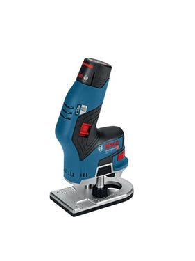 Blå Bosch 12V Kantfræser Gkf 12V-8 solo - 1