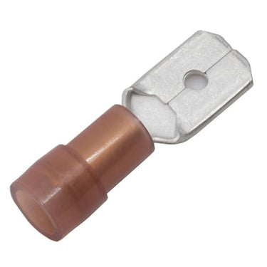 Isol. ABIKO spadestik KA1507H-PB 0,5-1,5mm² 6,3x0,8 Rød - 1
