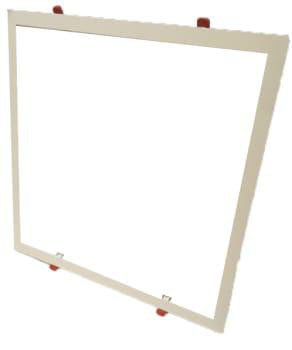 Indbygningsramme til 595x595 mm til Troldtekt loft - 1