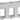 LK FUGA Dataudtag for 3x Keystone RJ45 (large) 2 modul indsats - 1