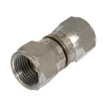 JIC samler med 2 x omløbere 7/8"-14 UNF - 1
