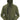 Snickers AllroundWork Fleece m/lynlås 8058 Hættetrøje khaki grøn str M - 1
