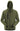 Snickers AllroundWork Fleece m/lynlås 8058 Hættetrøje khaki grøn str XL - 1