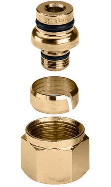 Viega klemforskruning 16 x 1,8 mm rødgods - 1