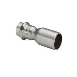 Sanpress Inox XL reduktion 76,1 x 54 mm rustfrit stål - 1